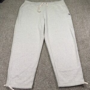 Polo Ralph Lauren Grey Sweatpants 3XB Excellent NWOT Drawstring Hem